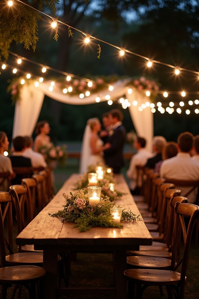 twinkling lights create magic