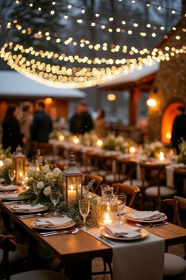 twinkling lights create magic