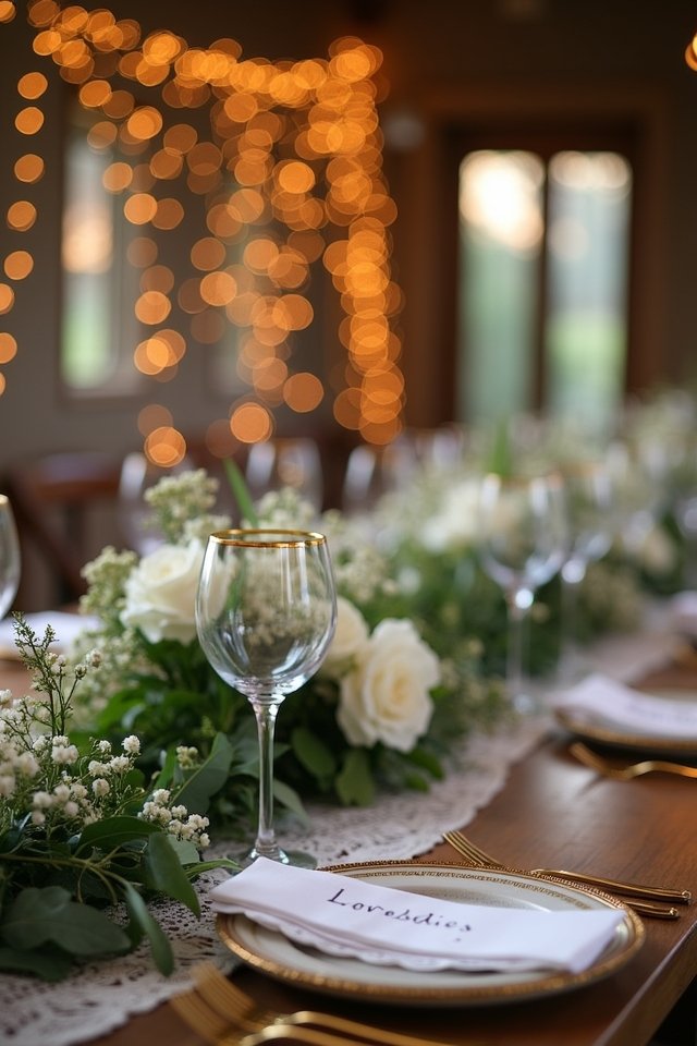 twinkling lights create magic