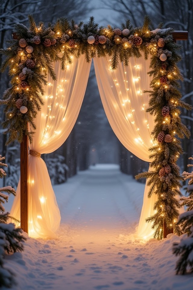 twinkling lights create magic