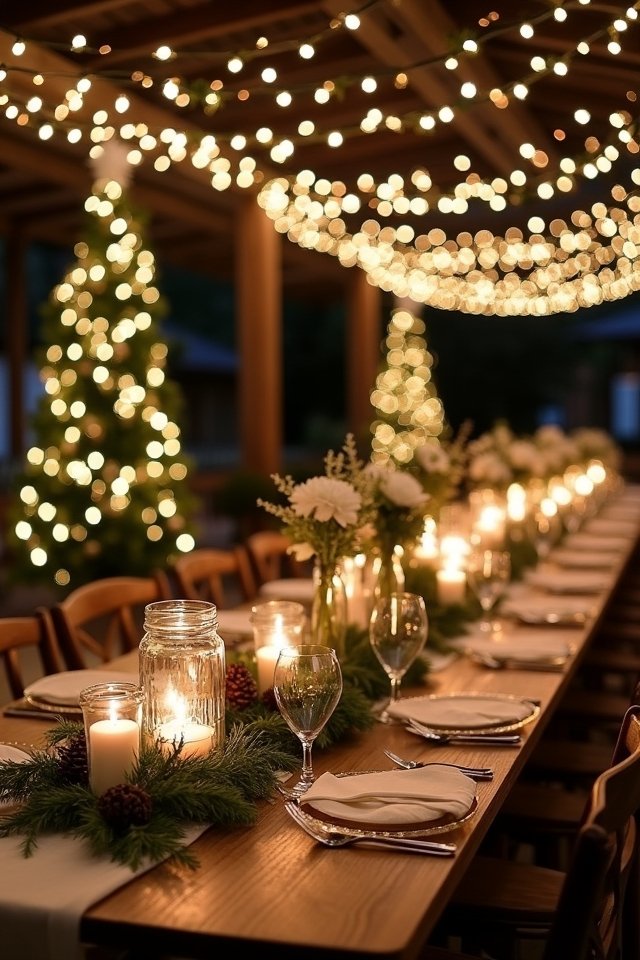 twinkling lights create magic