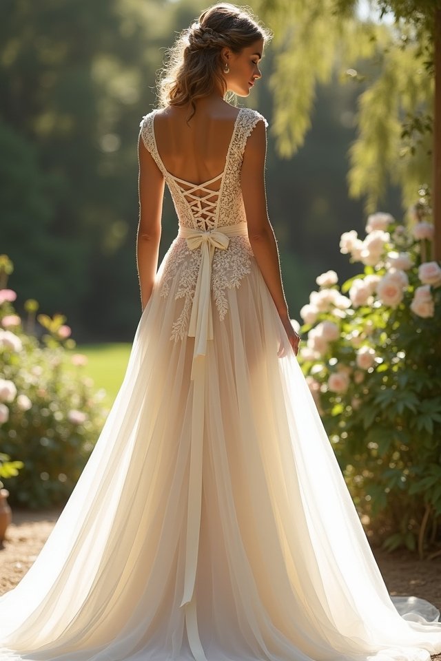 unforgettable asymmetrical bridal statement