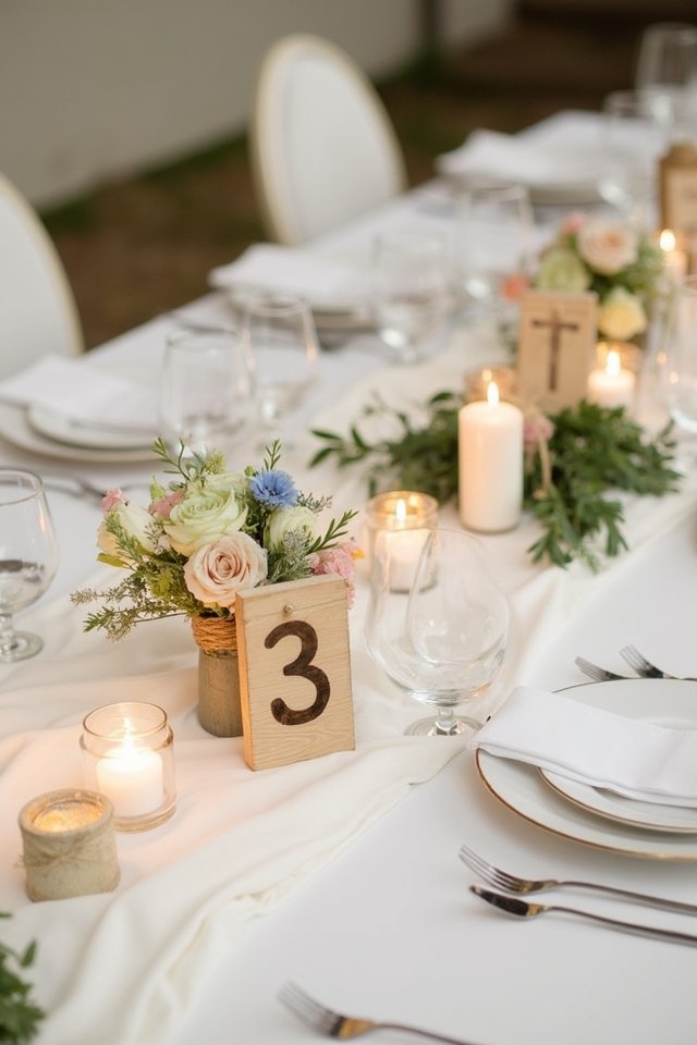 unforgettable wedding table numbers