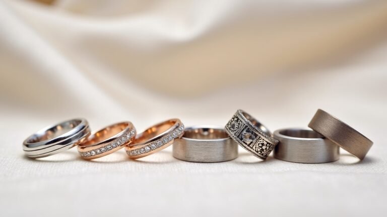 unique and stylish wedding rings