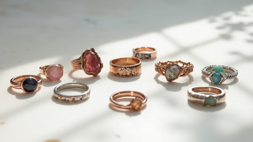 unique and unconventional wedding bands