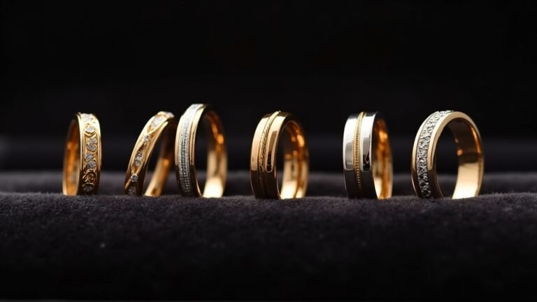 unique classy wedding rings
