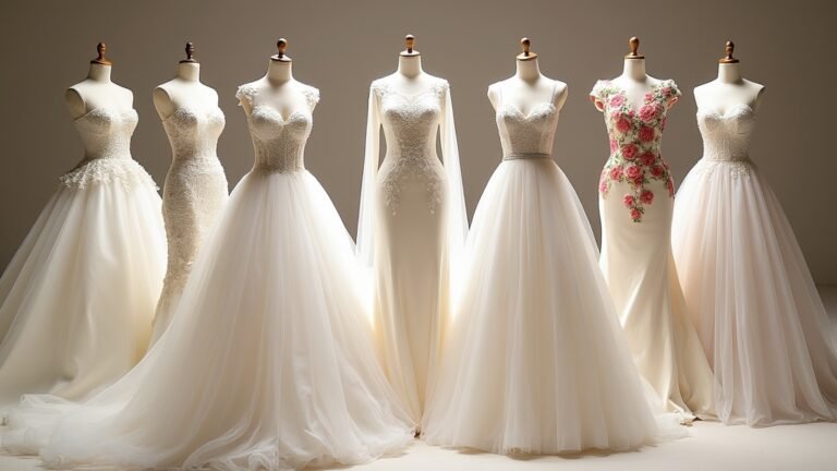 unique corset wedding gowns