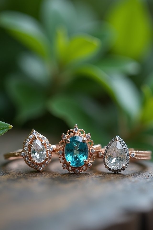 unique custom designed proposal rings