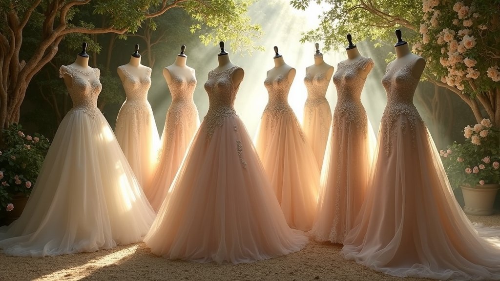 unique dreamy wedding ballgowns