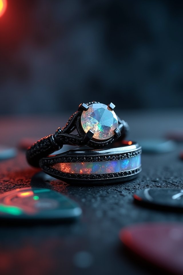 unique durable engagement rings