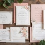 unique elegant wedding invitations