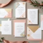 unique elegant wedding invitations