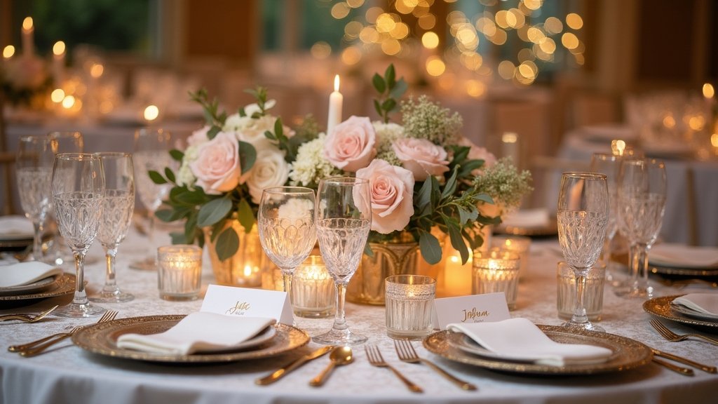 unique elegant wedding settings