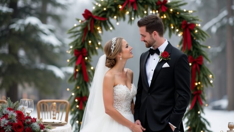 unique festive wedding ideas