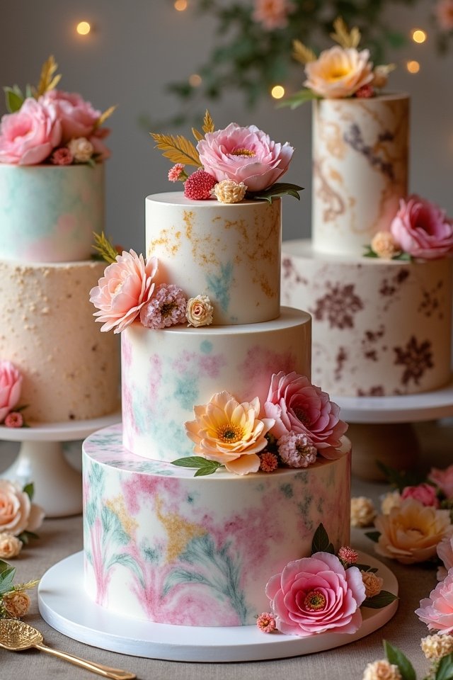 unique flavorful wedding desserts