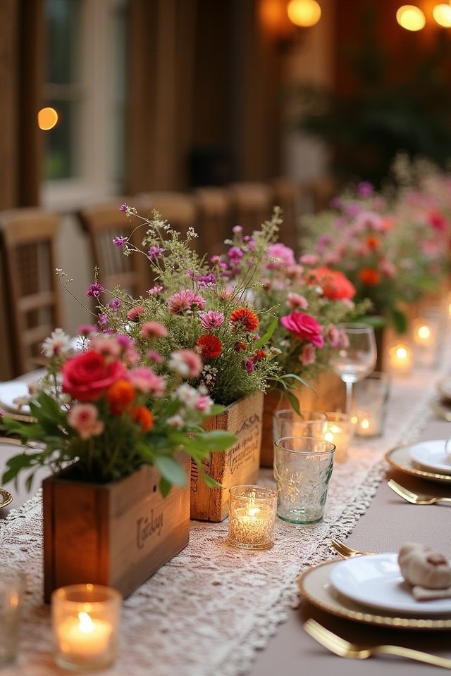 unique floral display containers