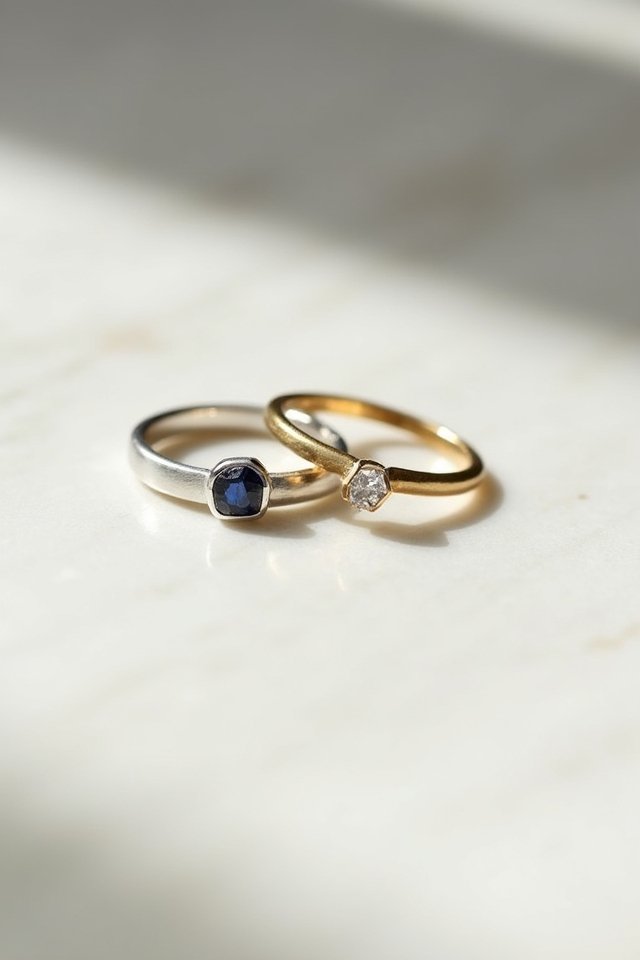 unique gemstone wedding accents