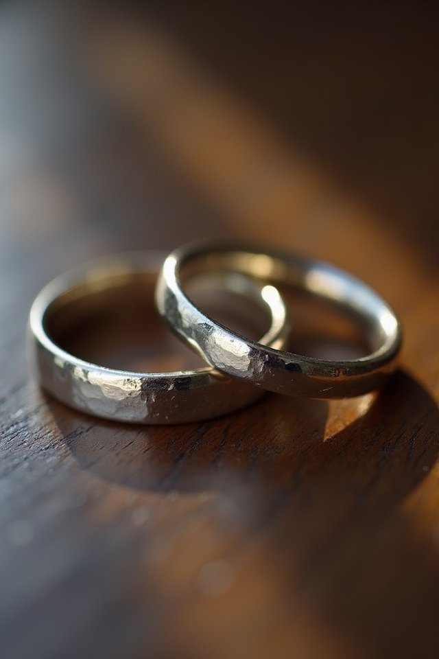 unique rugged charm ring