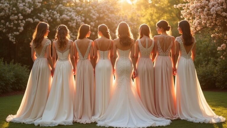 unique satin wedding dresses