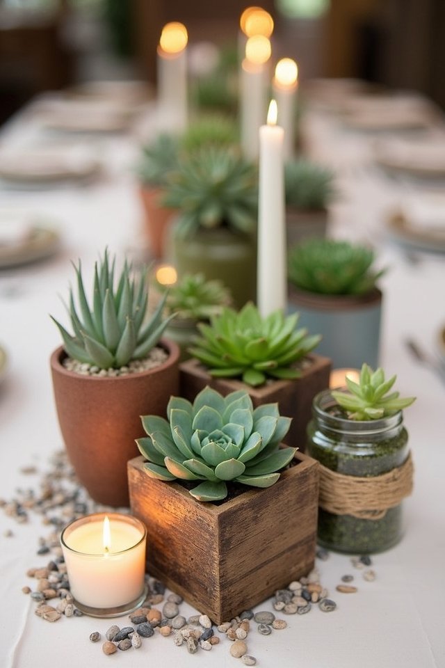 unique succulent container ideas