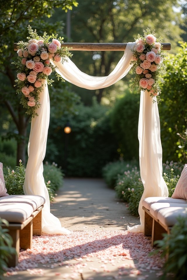 unique wedding backdrop ideas