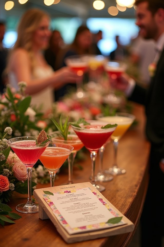 unique wedding cocktail ideas