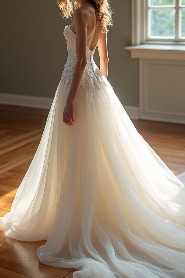 unique wedding dress fabrics