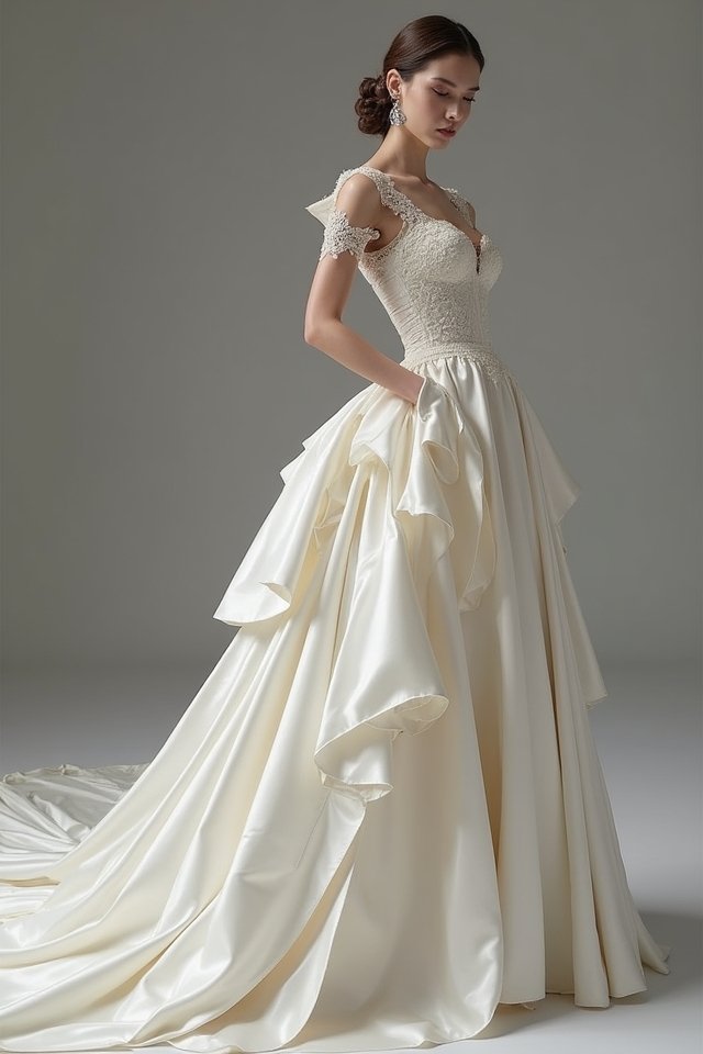 unique wedding dress techniques