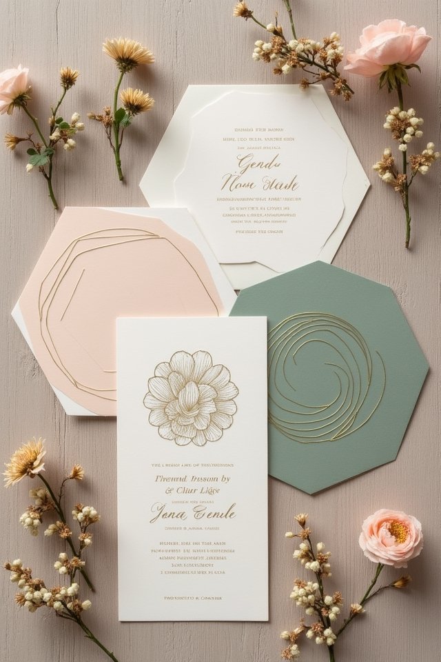 unique wedding invitation designs