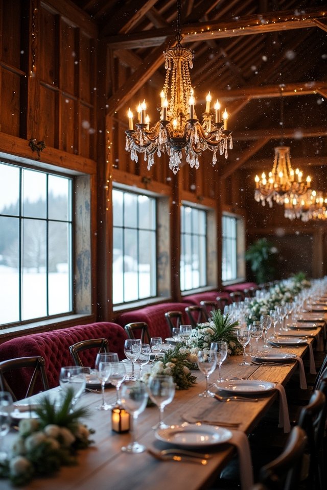 unique winter wedding venues