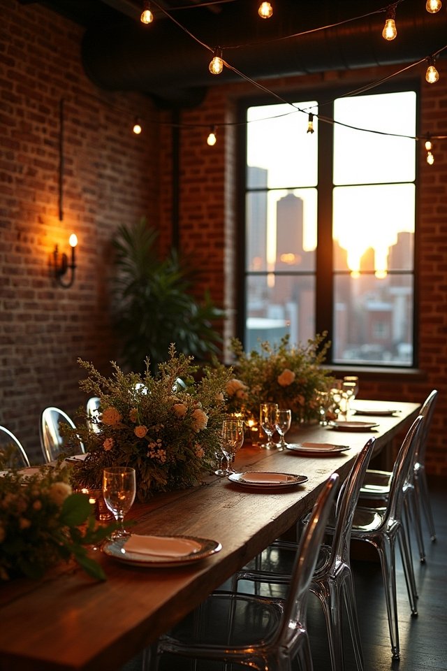 urban chic wedding venue