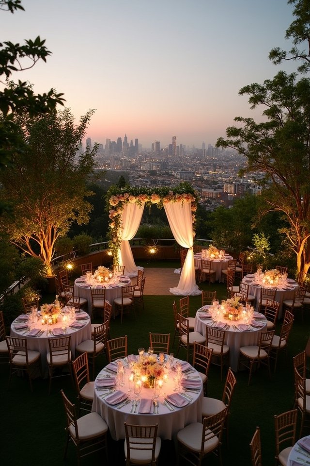 urban rooftop wedding bliss