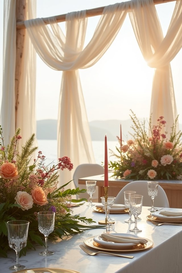 vibrant artistic wedding fusion