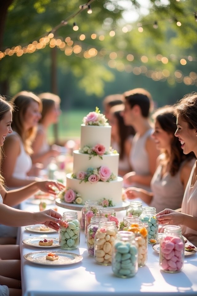 vibrant customizable dessert display