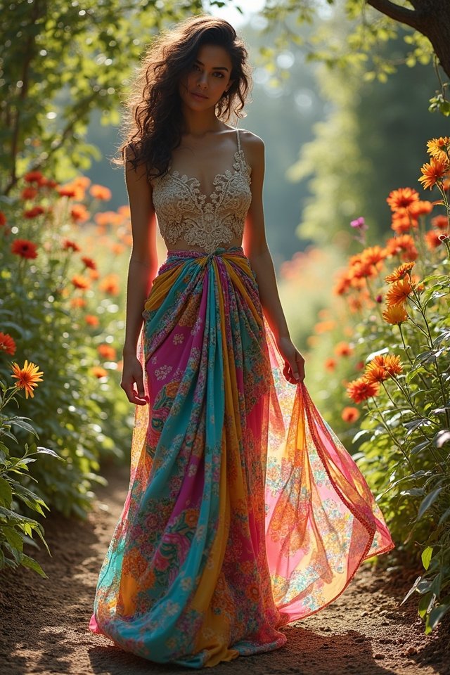 vibrant eclectic bohemian style