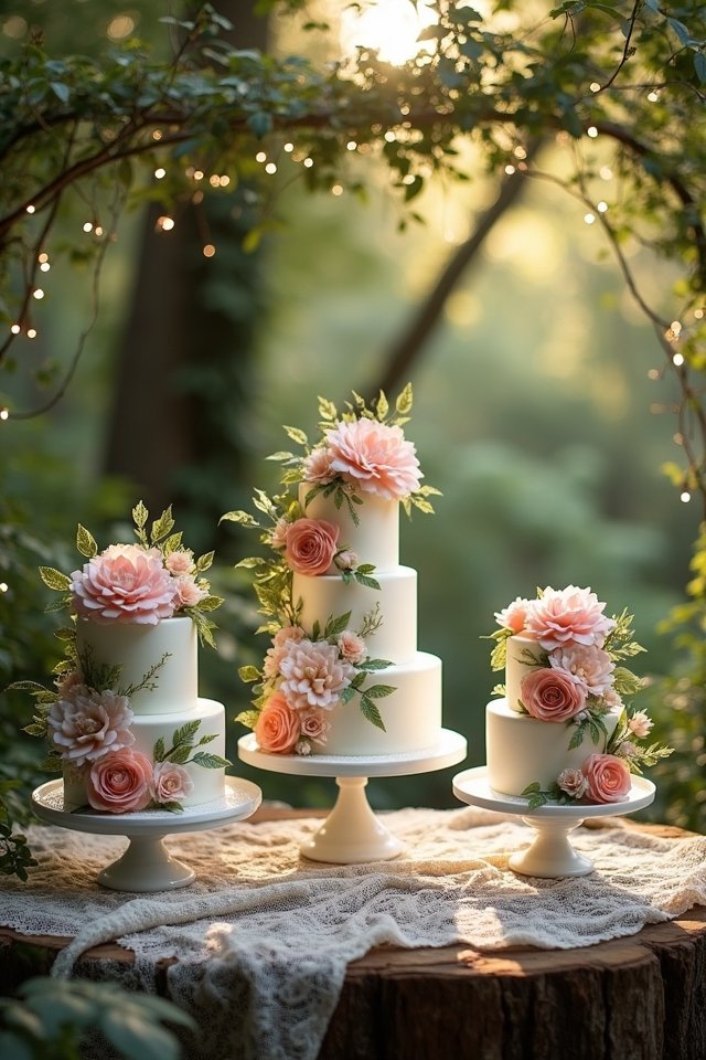 vibrant floral wedding accents