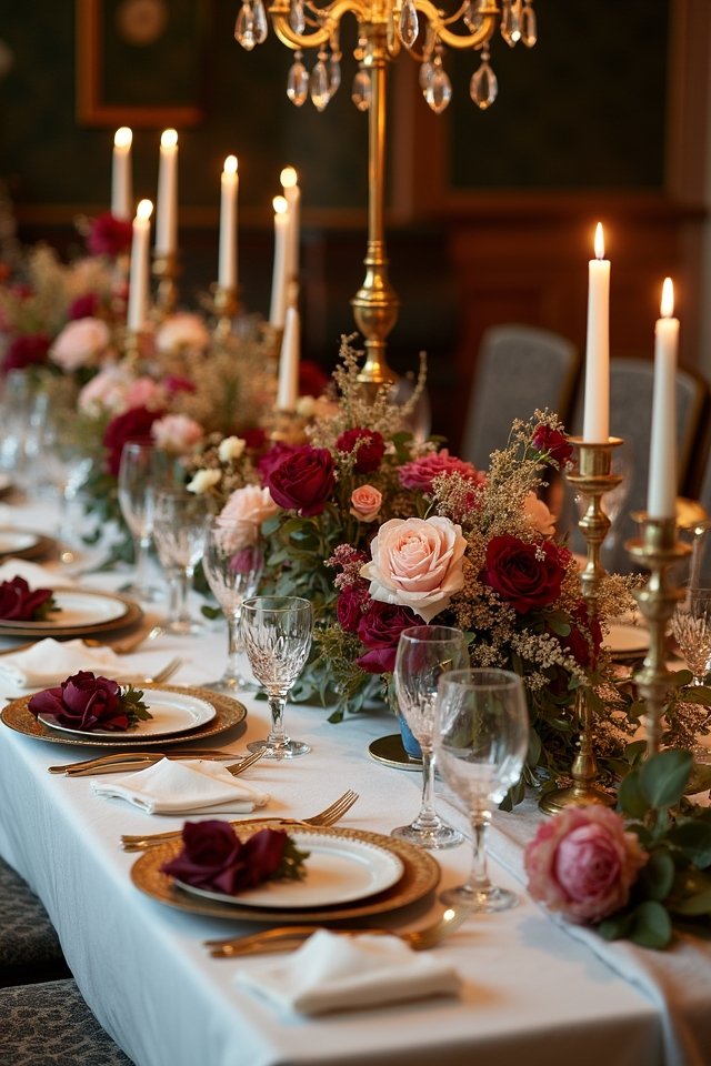 vibrant floral wedding arrangements