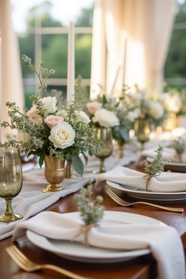 vibrant floral wedding arrangements