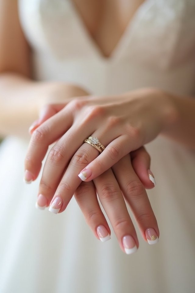 vibrant french manicure variations