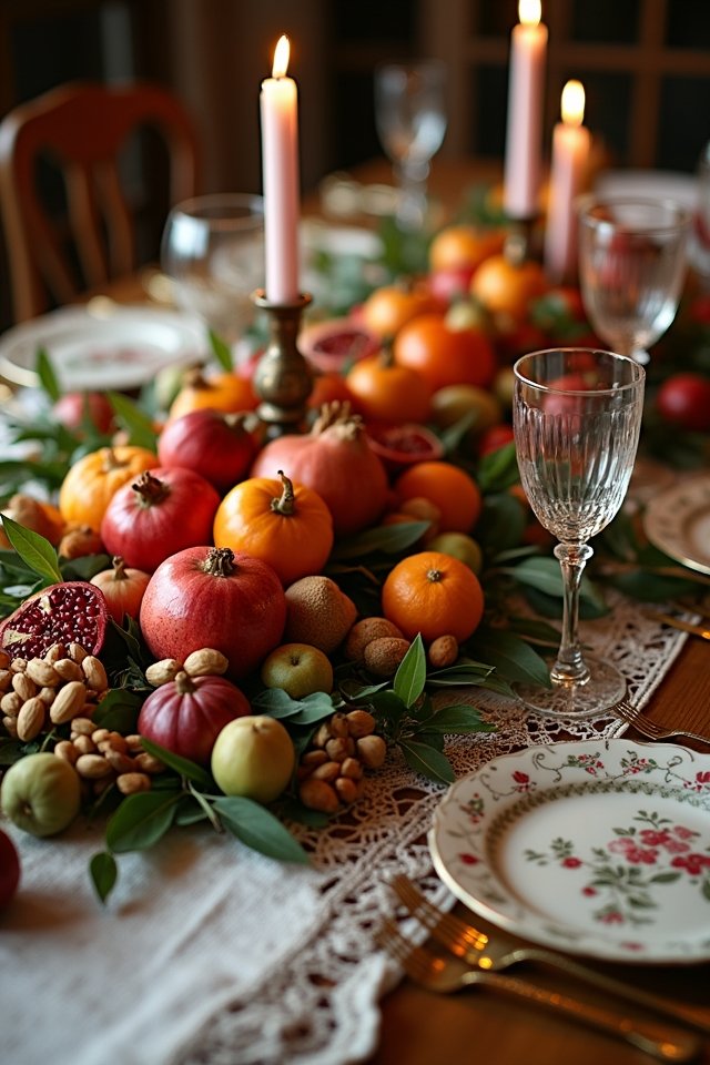 vibrant fruit and nut display