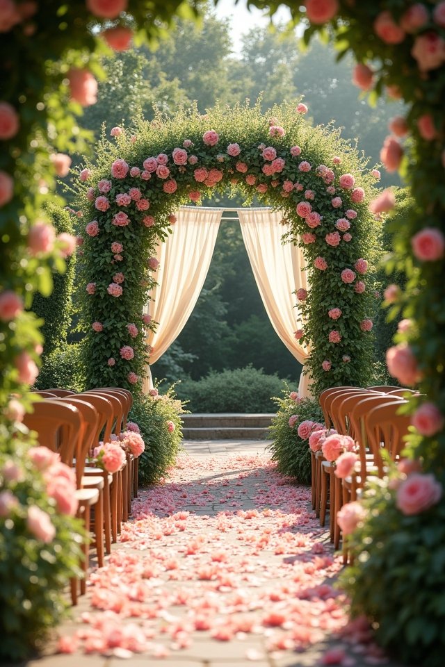 vibrant garden wedding venue