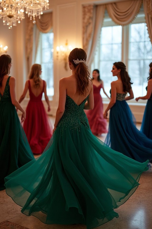 vibrant jewel tones shine