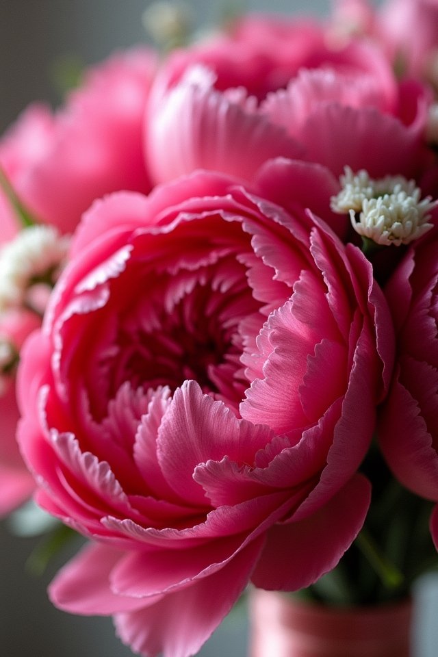 vibrant peonies for weddings