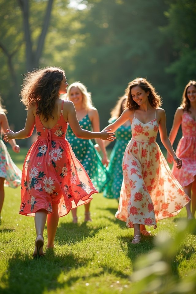 vibrant playful wedding attire