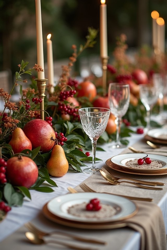 vibrant seasonal fruit arrangements