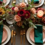 vibrant september wedding colors