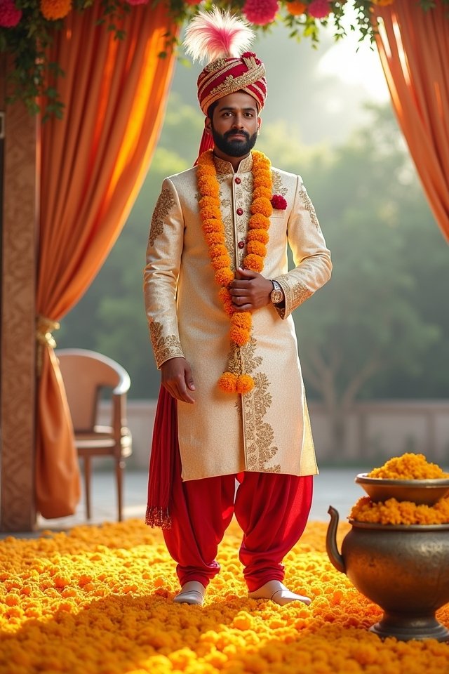 vibrant traditional attire twist