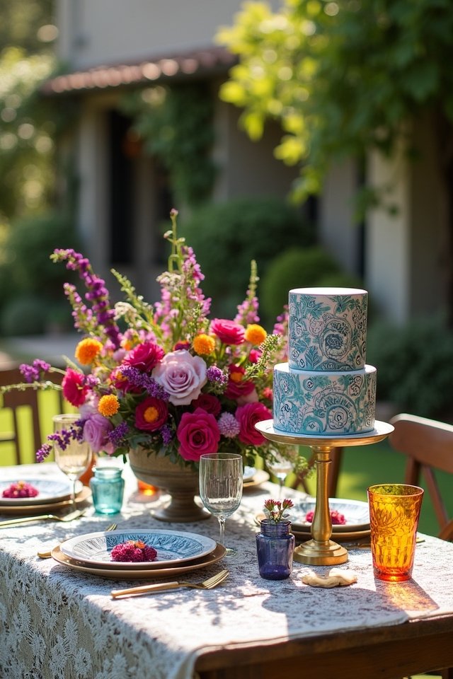 vibrant wedding color palettes