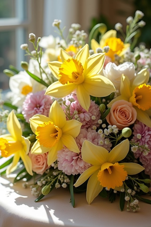 vibrant wedding floral decor