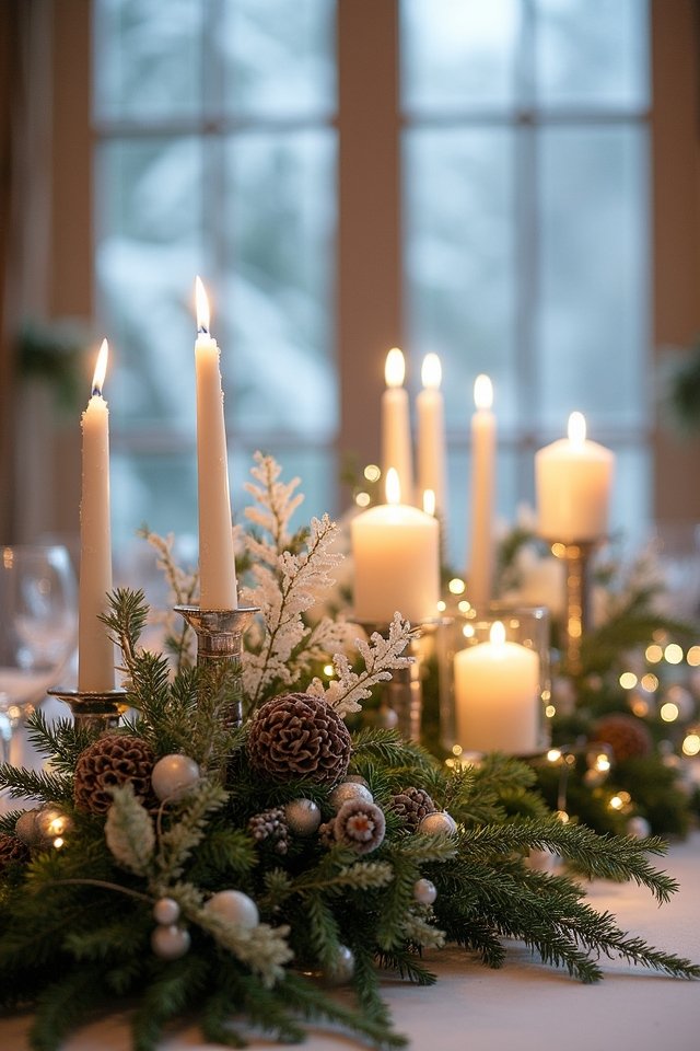 vibrant winter floral centerpieces